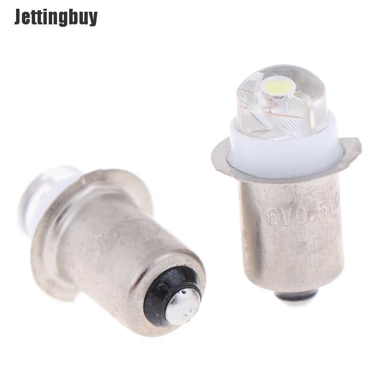 Jettingbuy Đèn Làm Việc P13.5S 0.5W 3V 4.5V 6V Đèn Pin Bóng Đèn Led Thay Thế Đèn Pin