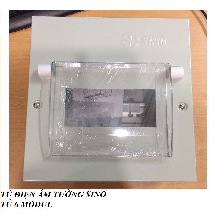 [HCM]TỦ ĐIỆN ÂM TƯỜNG SINO 6 MODUL MÃ SP:EM6PL