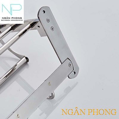 [HCM]GIÁ TREO KHĂN INOX SUS 304