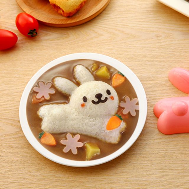 Bộ Khuôn Tạo Hình Cơm Bento Cho Bé Kiểu Nhật