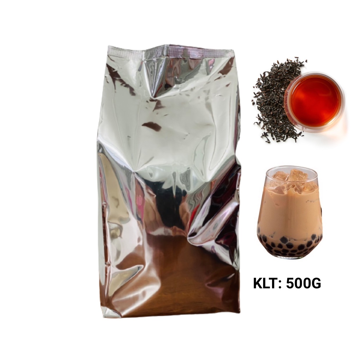 Trà xanh Bảo Lộc 500g HỒNG TRÀ PHA TRÀ SỮA TRÀ ĐEN PL ĐẬM VỊ 100% lên men dùng pha trà sữa