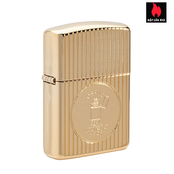Zippo 49631 – zippo founder’s day 2021 gold plated edition collectible