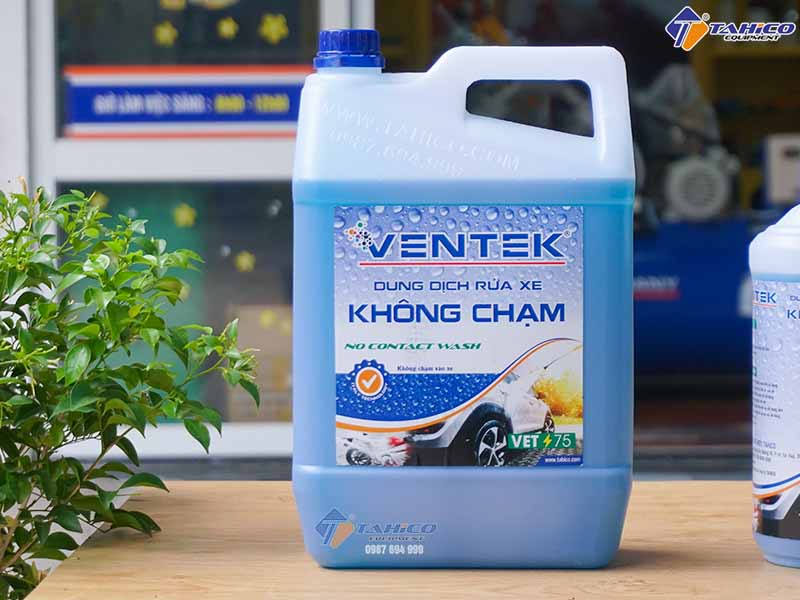 Dung dịch rửa xe không chạm Ventek VET75 5 lít