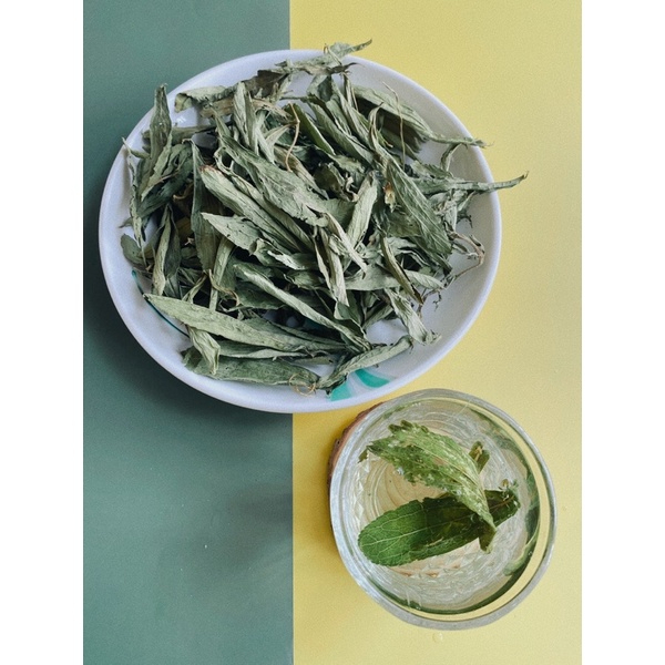 cỏ ngọt nguyên lá phơi khô 1kg