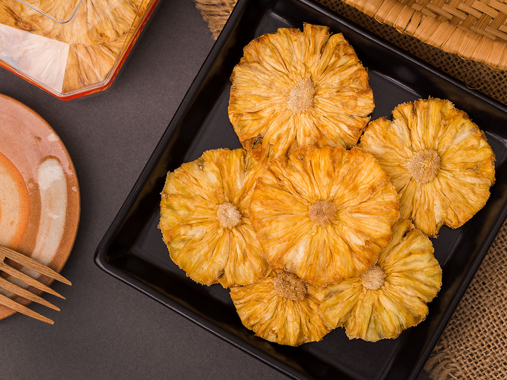 [HCM] detox pineapple (fragrant/clumps) dried-weight 250 grams