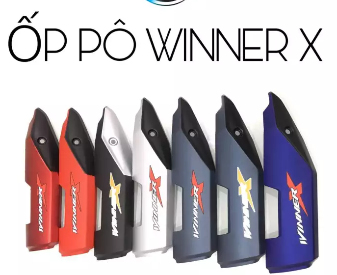 Ốp Pô Sơn Kiểu Gắn WINNER X (nhiều màu) 2 món