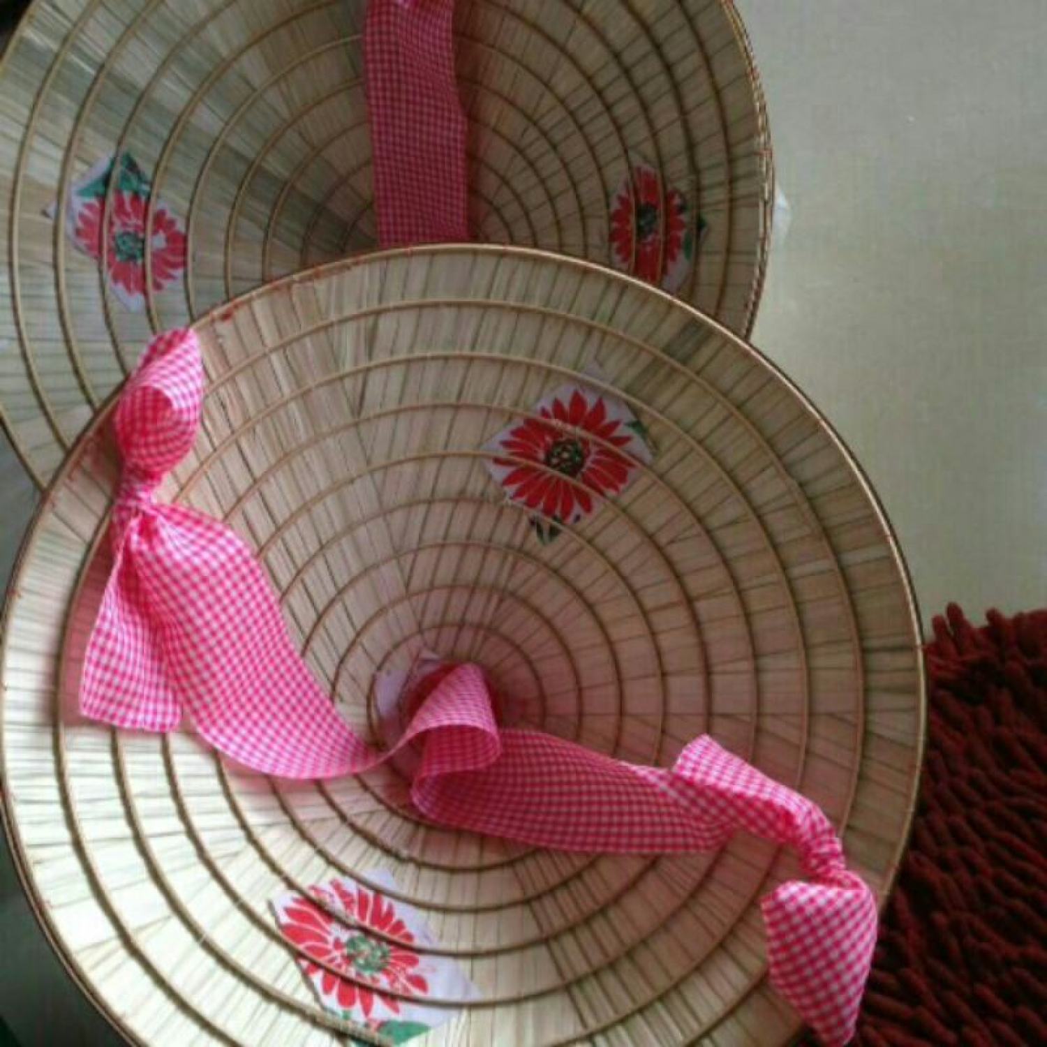 (LH 0978945425)Combo 10 nón lá trẻ em đội/nón lá size 30cm trẻ em