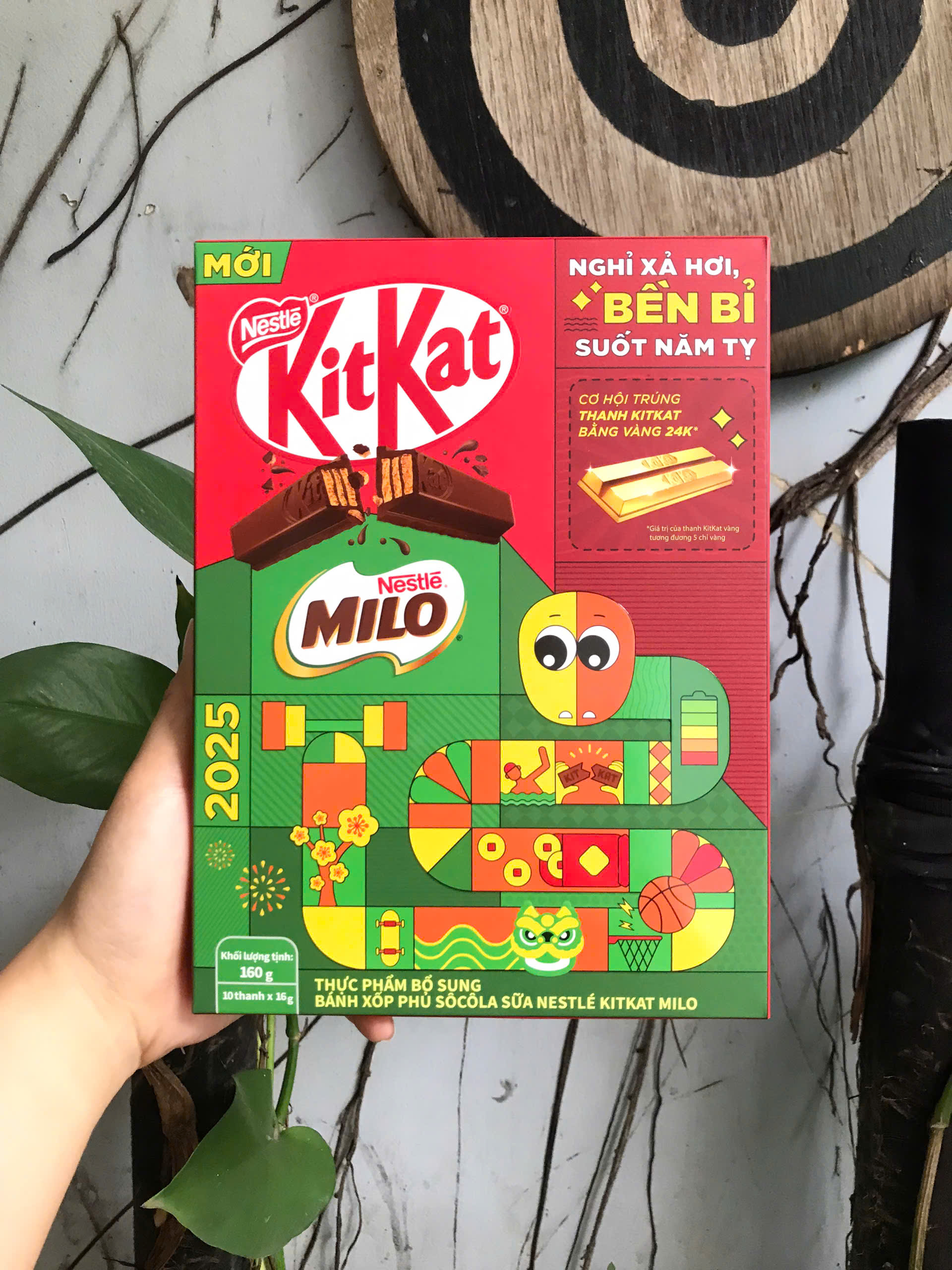 Sôcôla Nestlé KitKat Thái Lan Hộp Tết