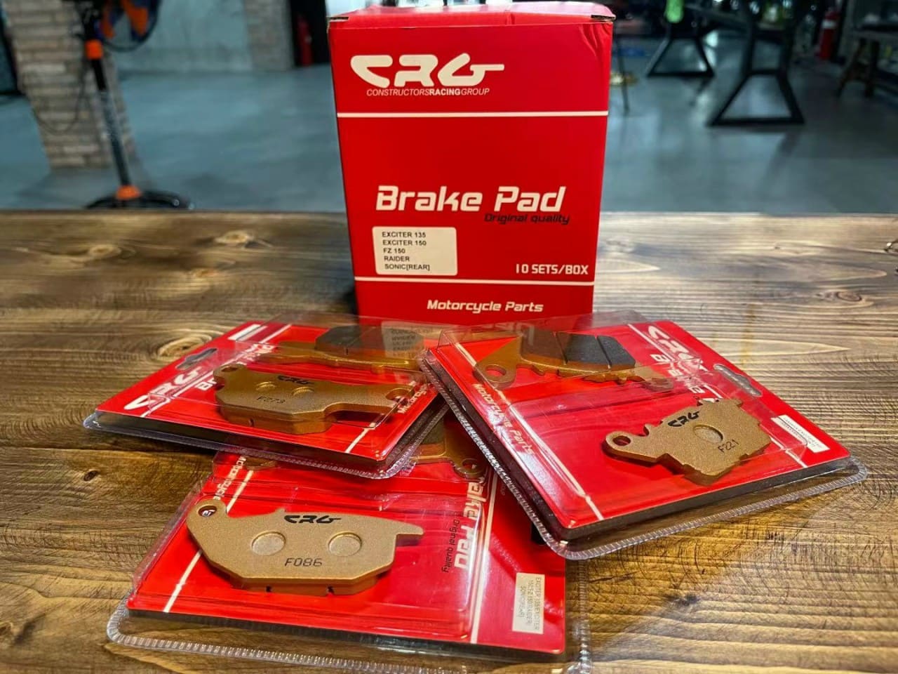 BỐ THẮNG MÁ PHANH ĐĨA CRG SATRIA/RAIDER FI
