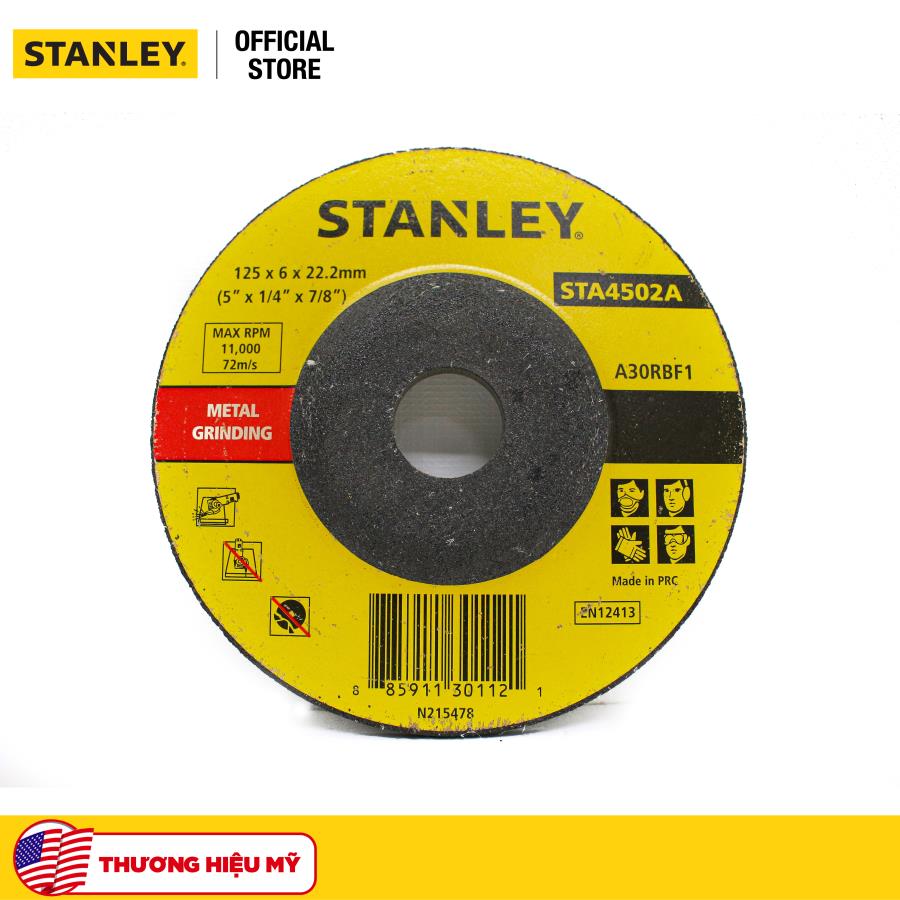 Đá mài 125 x 6.0 x 22mm Stanley STA4502A