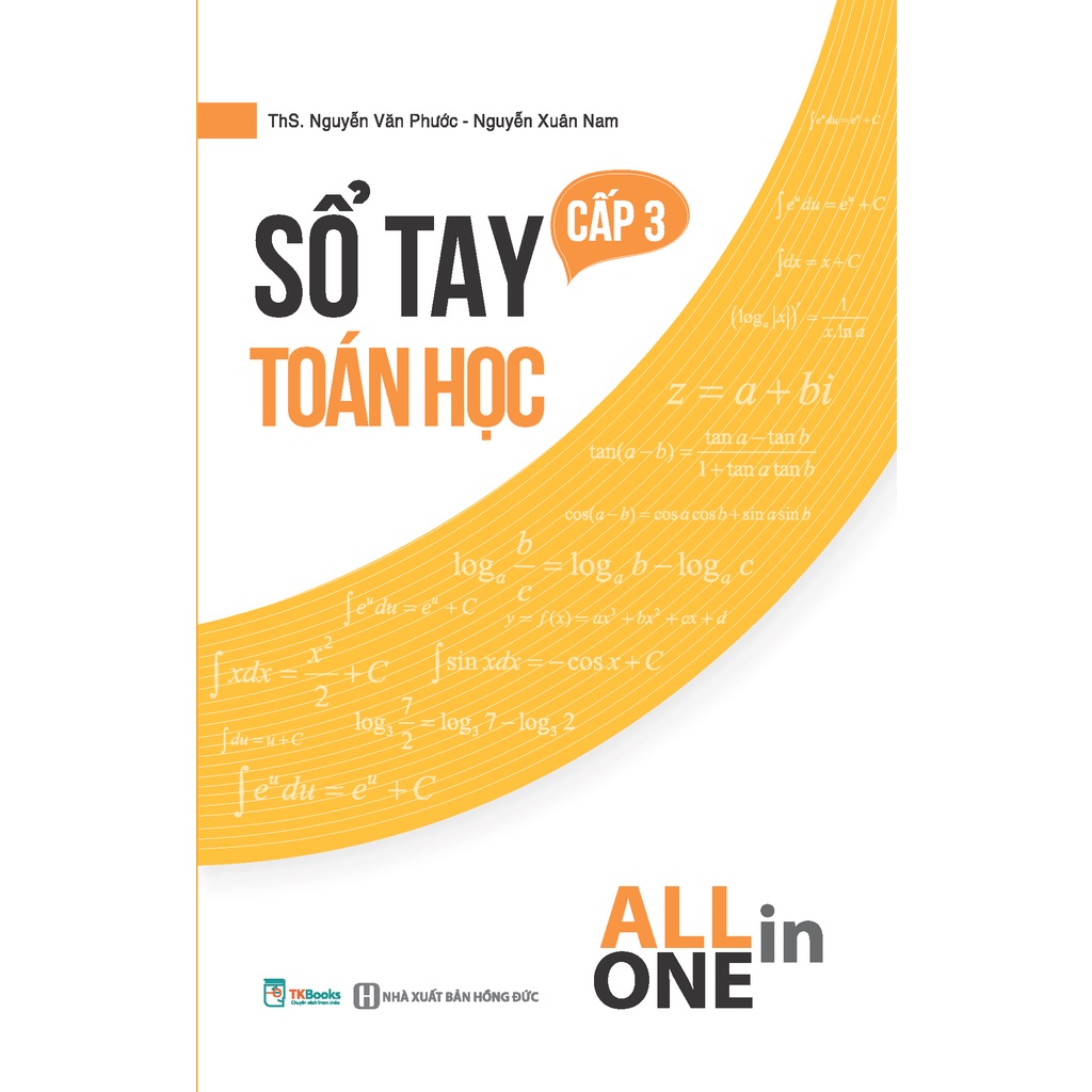 Sách - Sổ tay toán học cấp 3 - All in one