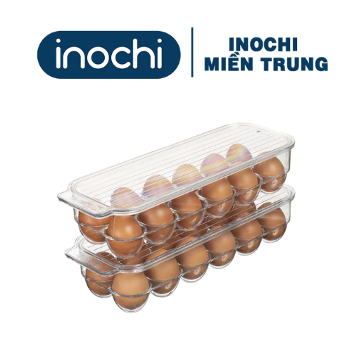 Bộ Khay đựng trứng 12 quả, 14 quả Inochi, an toàn tiêu chuẩn Nhật
