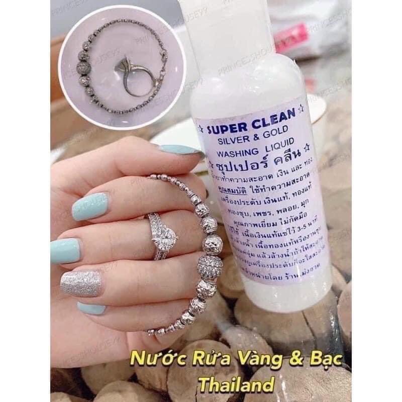 01 Chai Nước Rửa Trang Sức, Vàng Bạc Thái Lan 120ml