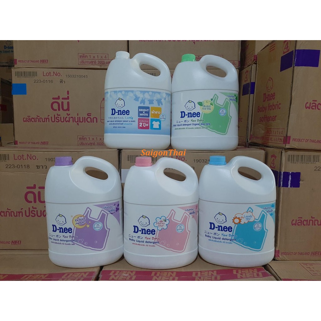 Nước Giặt Dnee hàng Thái Lan 2800ml (2.8 lít) - Tím