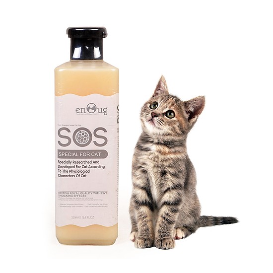 Sữa tắm SOS trắng cho MÈO 530ml