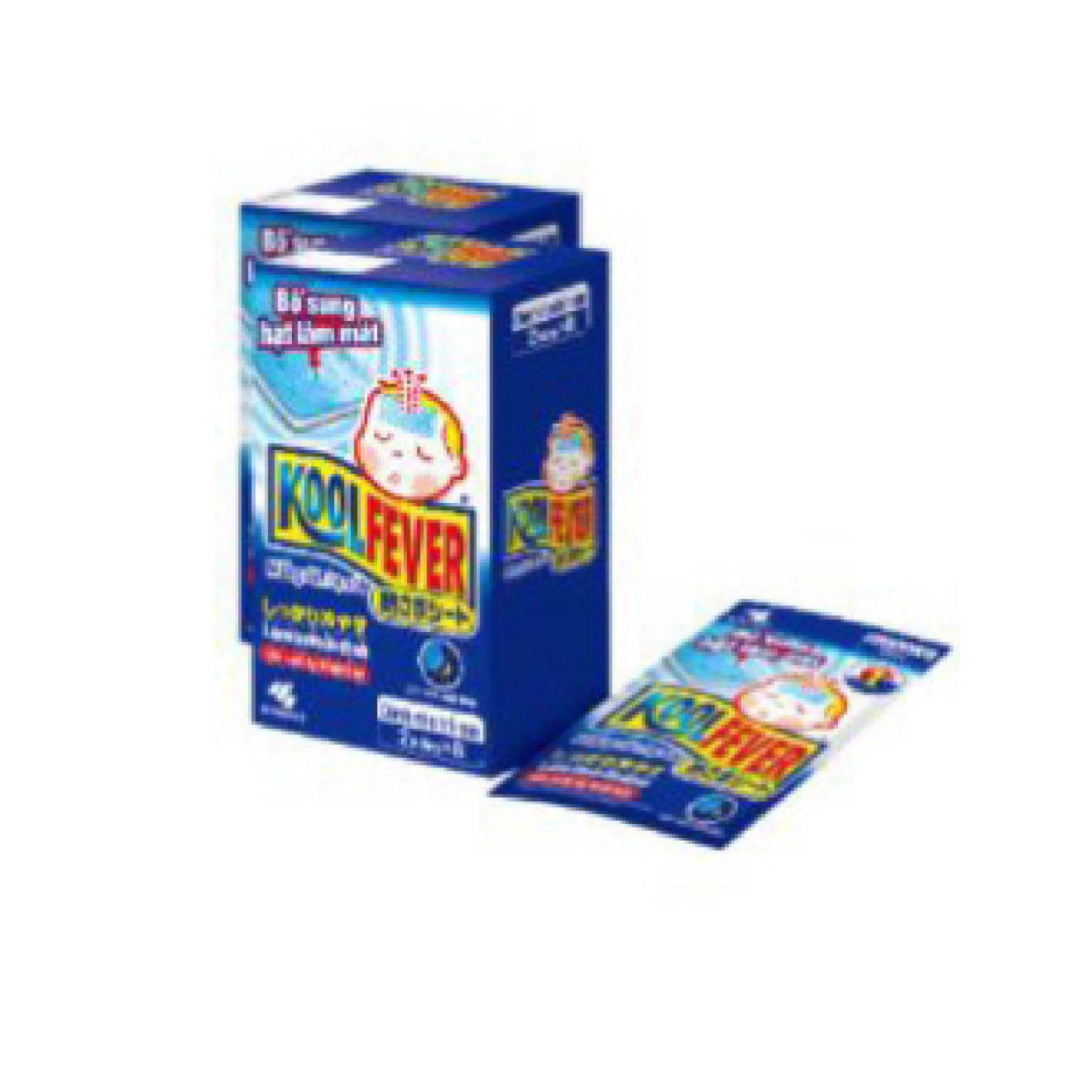 Miếng dán hạ sốt Koolfever (Hộp 16 miếng)