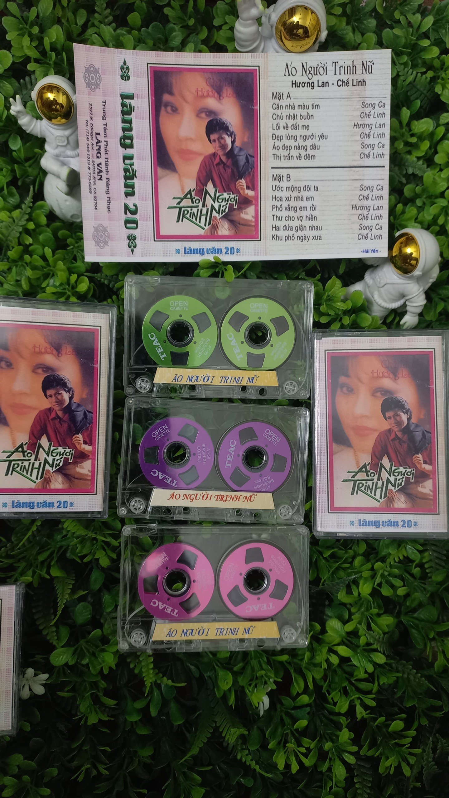 BĂNG CASSETTE CHẾ LINH KHAY NHÔM