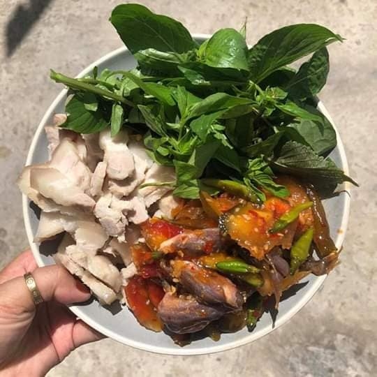 Mắm cá chốt trộn đu đủ giòn, đậm vị