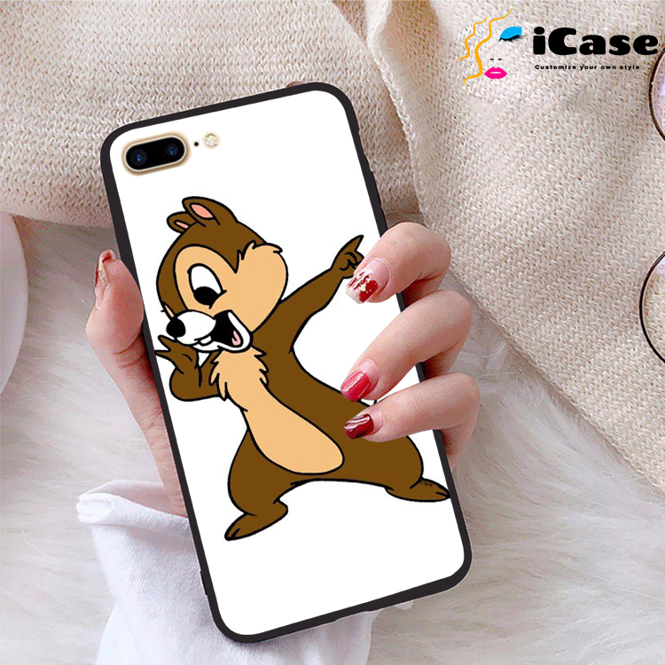 Ốp lưng iPhone 7 Plus viền dẻo TPU BST Mouse