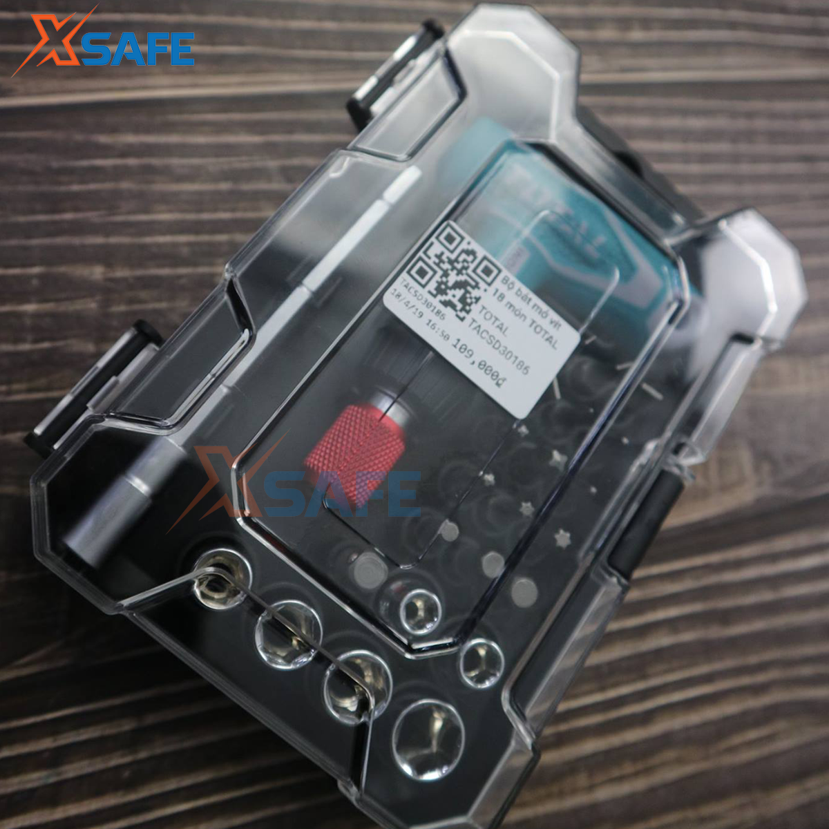 Bộ tua vít tự động 24 chi tiết TOTAL thép CR-V bộ tuốc nơ vít đa năng kèm đầu mũi vít và đầu tuýp chống gỉ sét dễ sử dụng TACSD30186