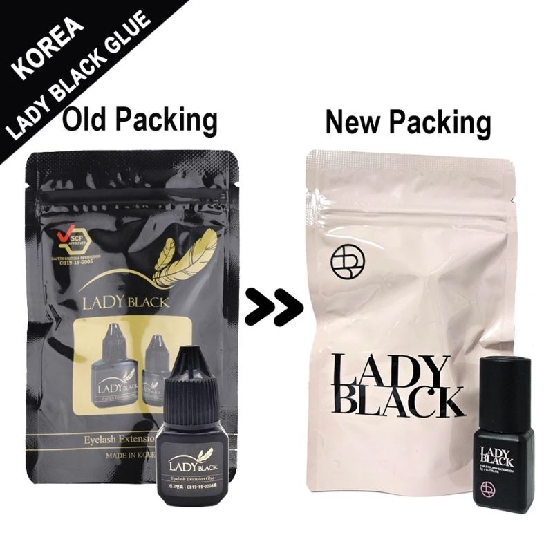 keo nối Mi Lady Black dùng nối mi chuẩn hàn quốc