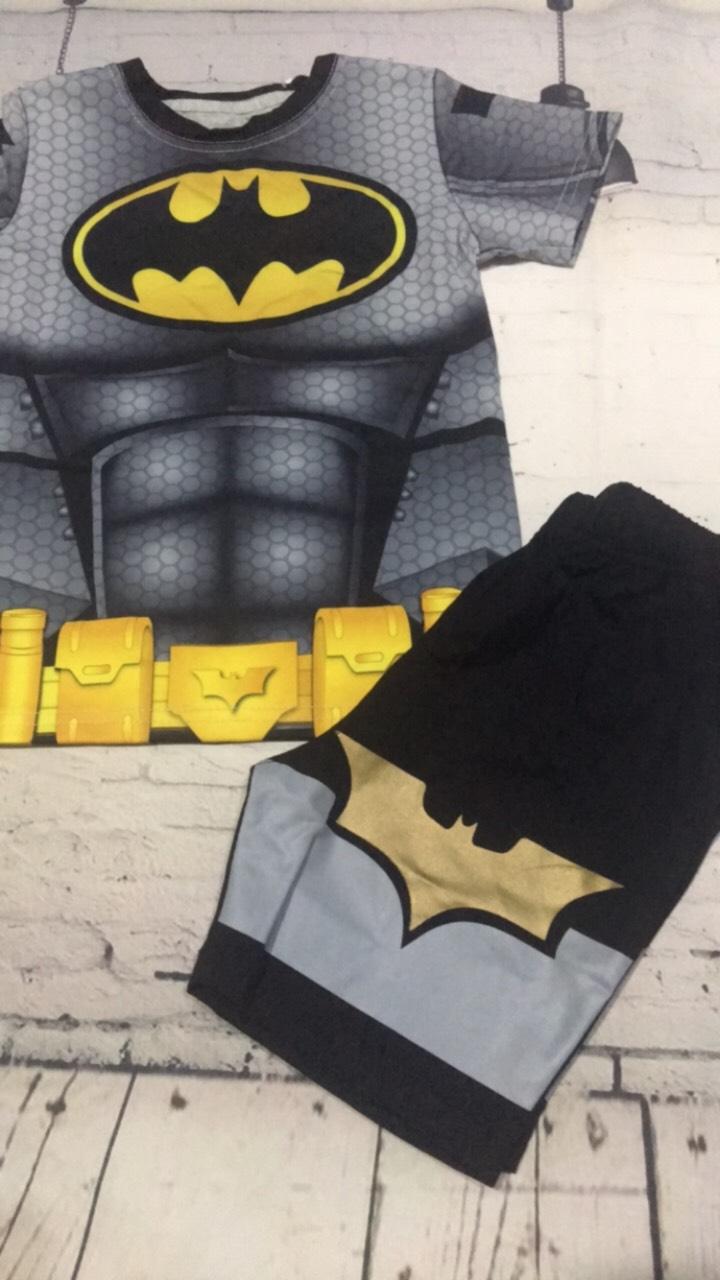 [HCM]Bộ lửng 3D batman cơ bắp bé trai LV3