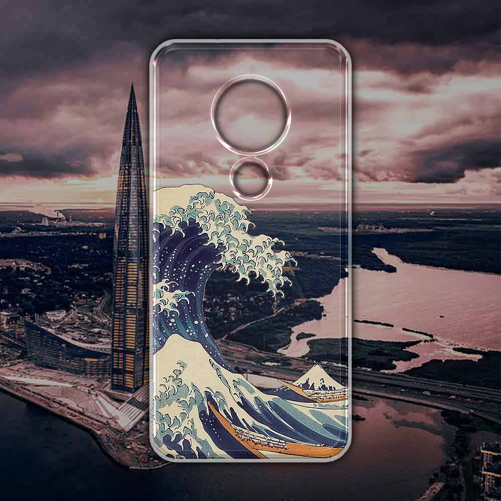 Ốp cho Nokia 7.2 hình Sóng Nhật A044-2195
