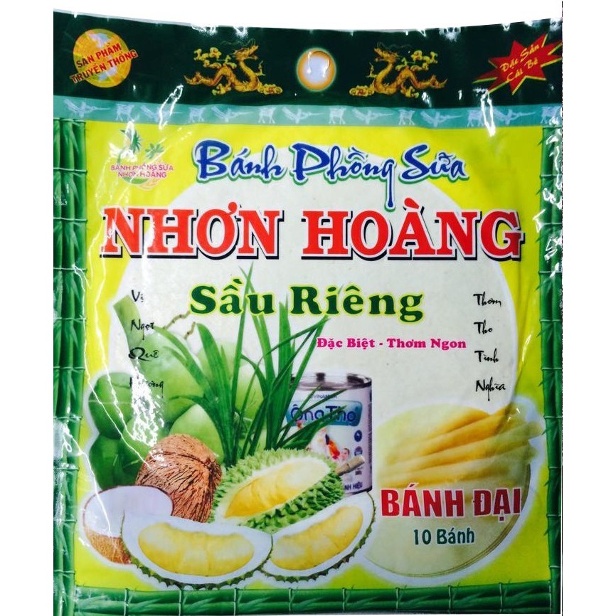 2 BỊCH BÁNH PHỒNG SỮA THƠM NGON