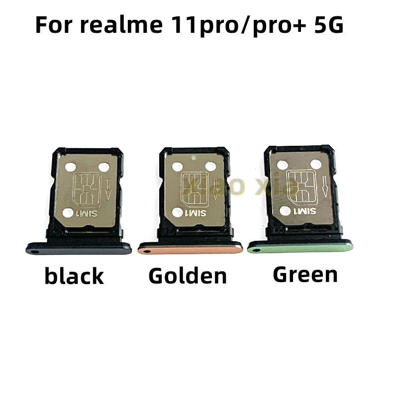 Cho realme 11pro 11pro rmx3740 khay thẻ chủ Sim Micro SD Thẻ TF Khe cắm Thẻ Adapter chủ thay thế sửa chữa phụ tùng