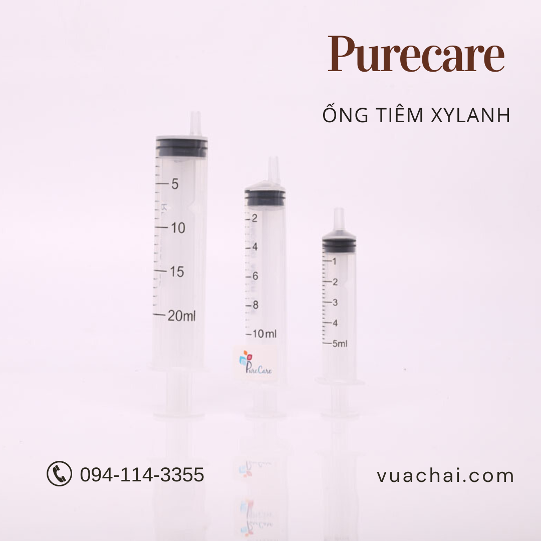 Ống xi lanh 5ml 10ml 20ml chiết dung dịch, nước hoa