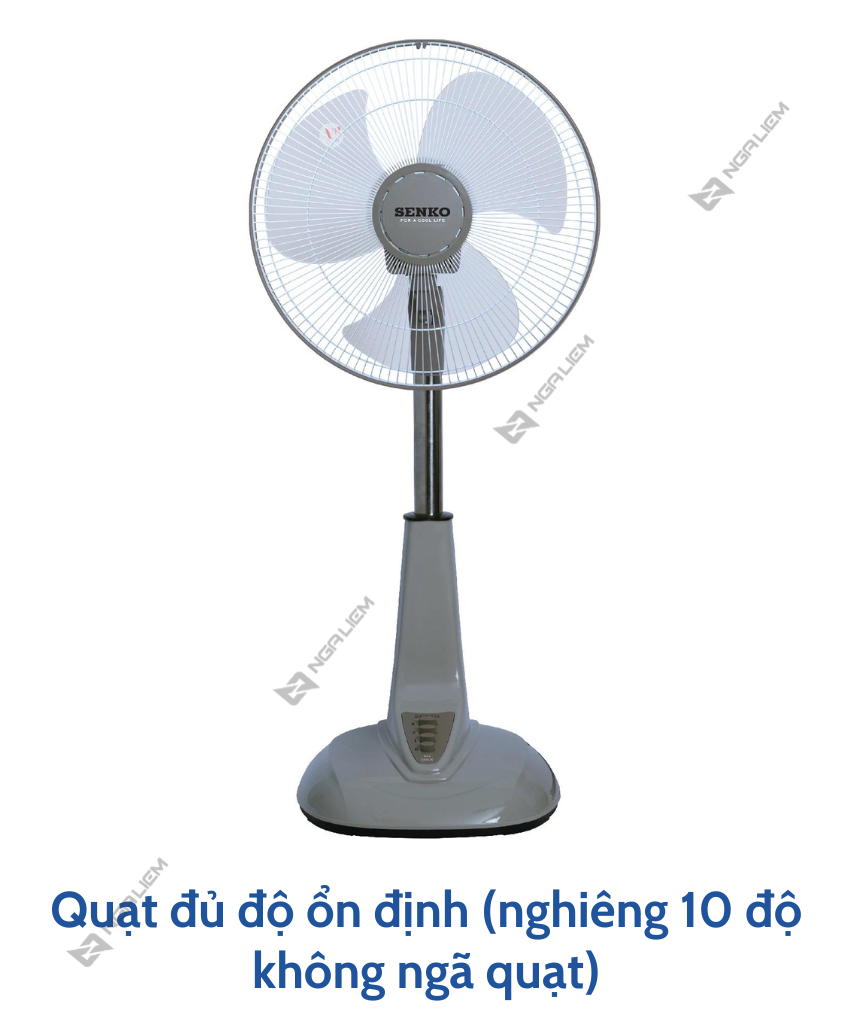 Quạt Lỡ Ống Inox LS1630 SENKO [Hàng Chính Hãng]