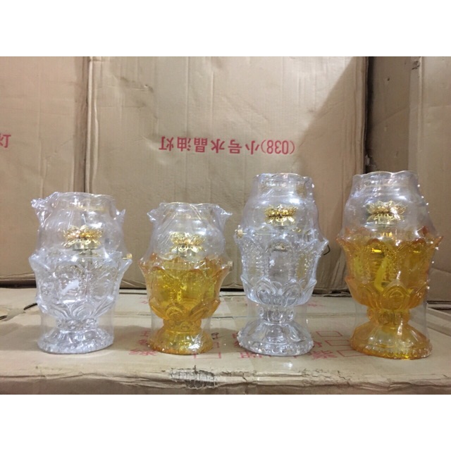 Đèn Thắp Dầu Cát Tường Lưu Ly 038