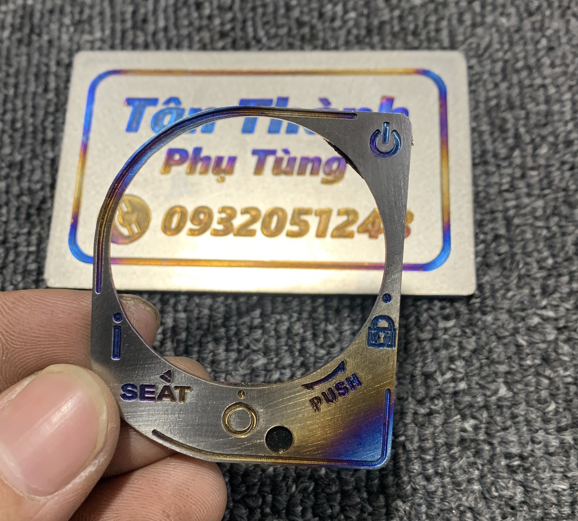 Ốp khoá titan smartkey