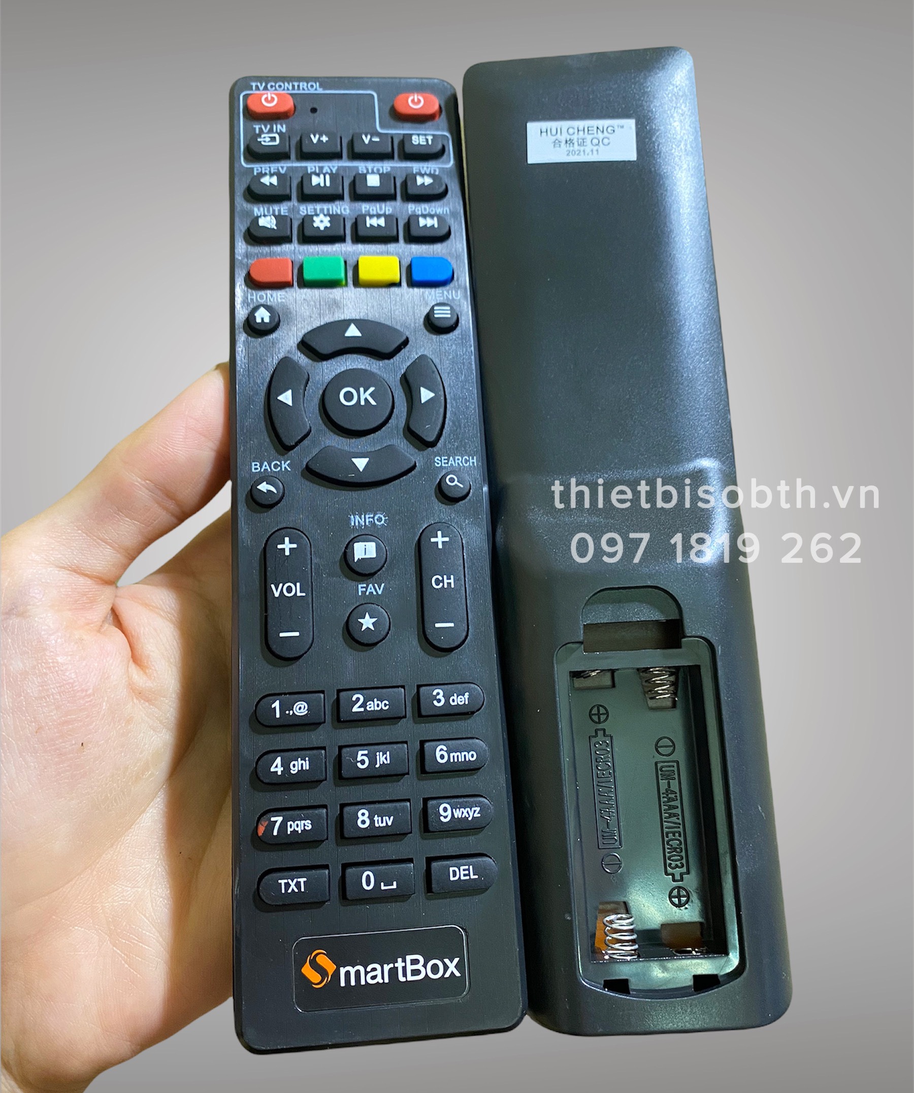 Điều Khiển Đầu Thu Mytv Smartbox VNPT