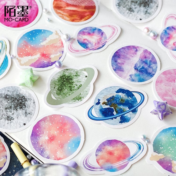 Hộp 45 Sticker Các Hành Tinh