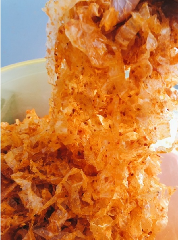 Bánh tráng sợi hành Long An gói 500g