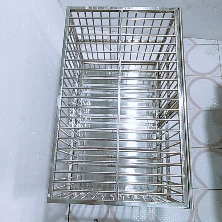Chuồng Chó Inox Cao Cấp 60x40x65cm - CCO46I -