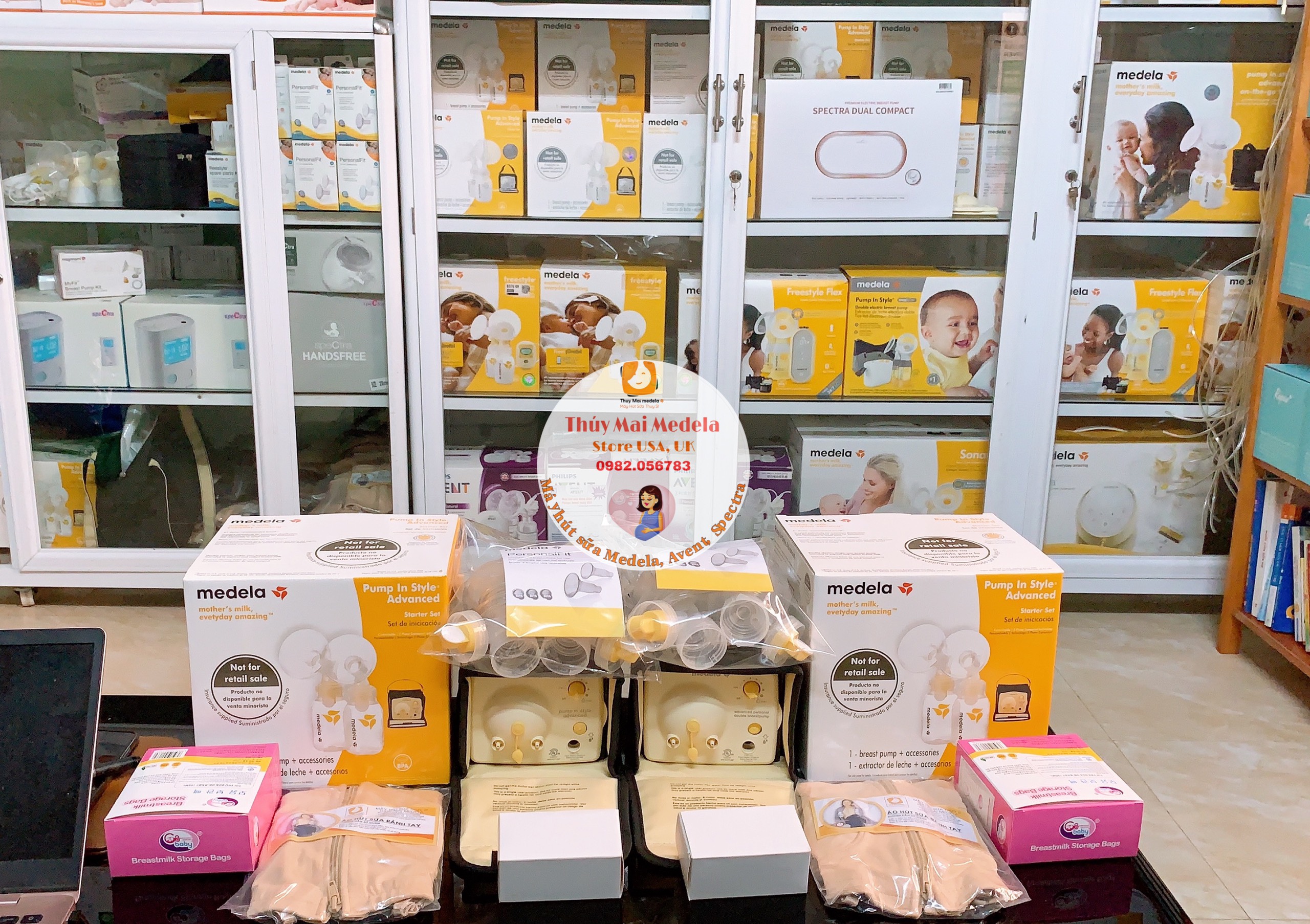 Máy hút sữa Medela Pump rút gọn [Hàng USA]
