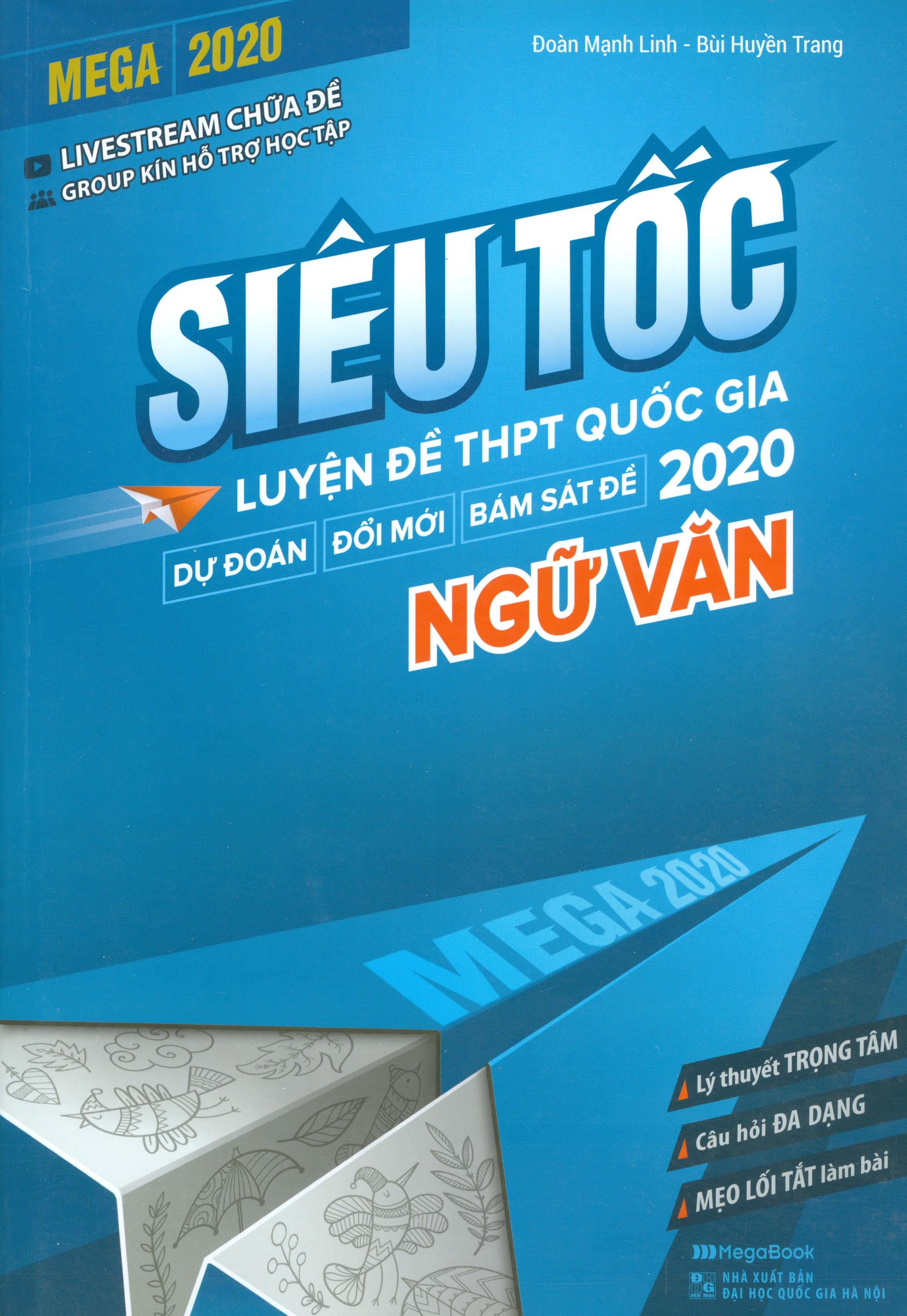 Siêu Tốc Luyện Đề THPT Quốc Gia 2020 Ngữ Văn