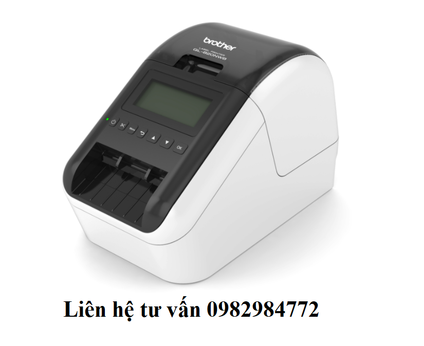 [HCM]MÁY IN NHÃN BROTHER QL-820NWB (Khổ nhãn 12mm - 62mm)