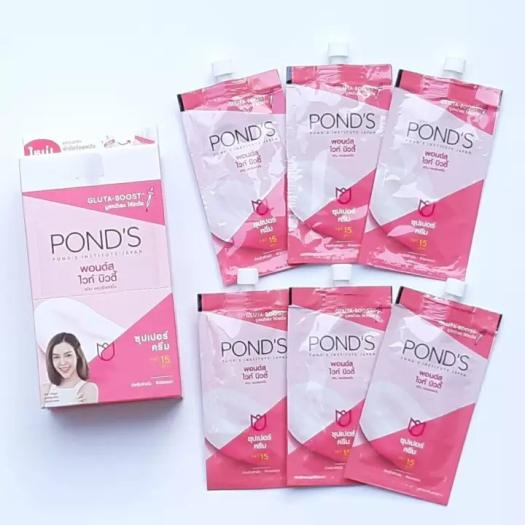 Hộp 6 Gói Kem Dưỡng Trắng Da Pond's 7g/Gói Nâng Tone , Trắng Sáng Da Thái Lan