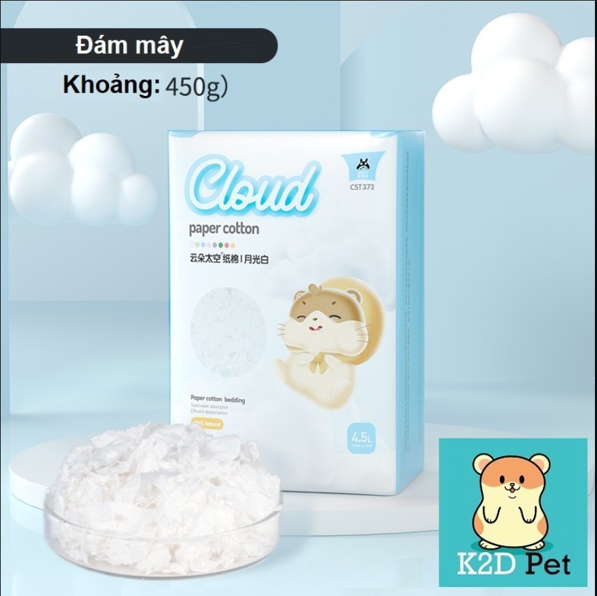 Giấy lót chuồng Hamster Small Pet Cotton Jonsanty 1LB