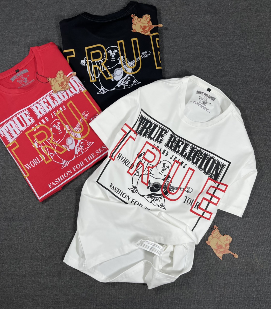 เสื้อยืดไทย ÁO THUN ÔNG ĐỊA THÁI FULL TEM TAG
