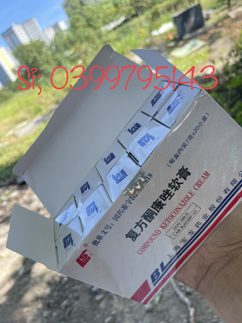Lố 20 hộp kem bl trung dưỡng trắng da