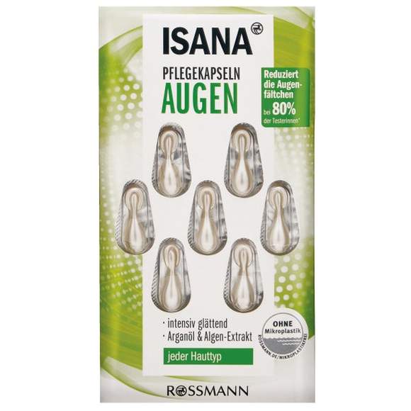 Serum vỉ ISANA dạng vỉ Hàng xách tay Đức.org dưỡng ẩm, làm trắng, giảm thâm nám, chống lão hóa da