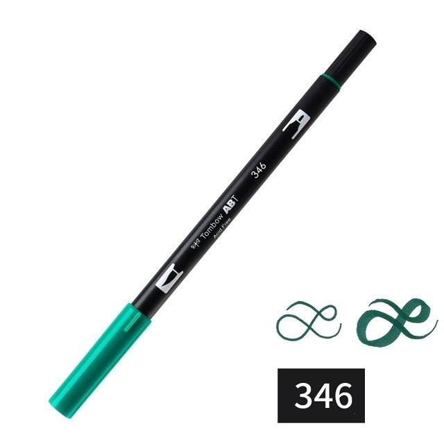 Bút cọ Tombow Dual Brush tone Green shades