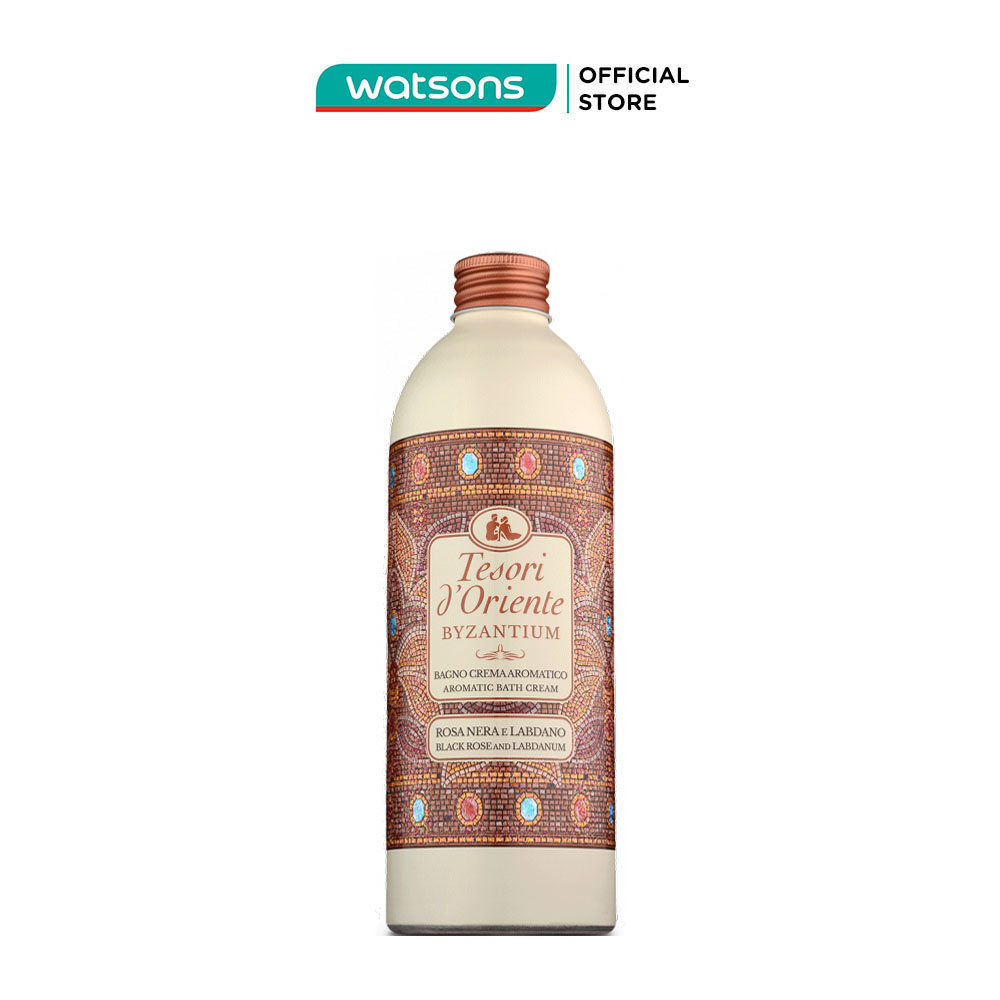 Tesori D'oriente Byzantium Bagno Crema Aromatico Aromatic Bath Cream 500ml