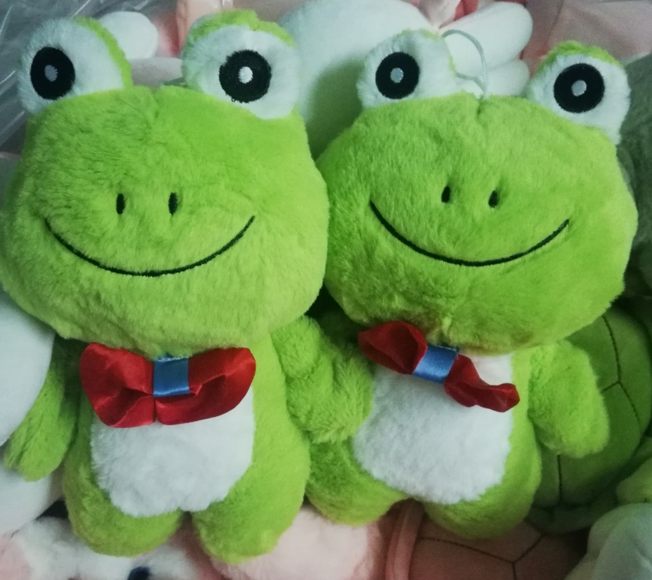 GẤU BÔNG CHÚ ẾCH MÀU XANH