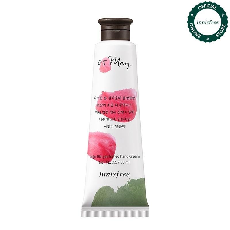 Kem dưỡng da tay hương Sunshine Wildberry tháng 05 innisfree Jeju Life Perfumed Handcream - 05 Sunshine Wildberry 30ml