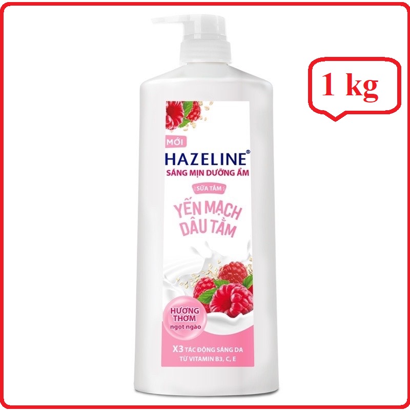 Sữa Tắm Dưỡng Da HAZELINE Chai 1 kg